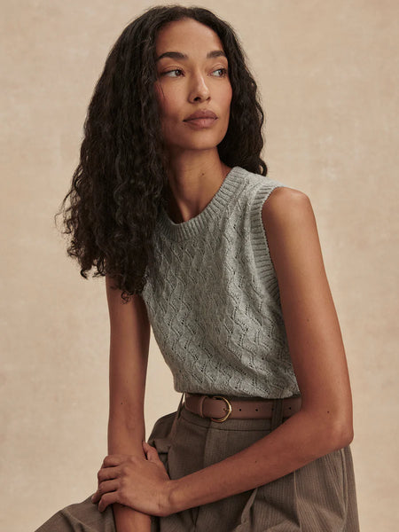 Hazen Knit Tank - Grey Melange