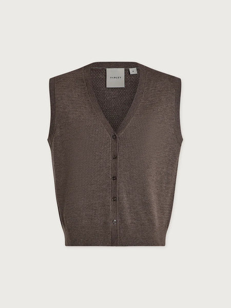 Frankie Knit Top - Cinder Marl