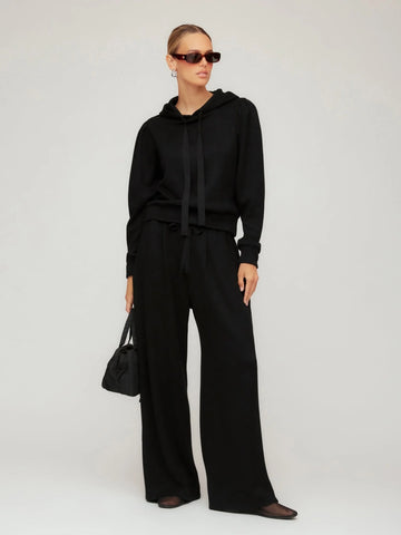 Jenny Pleated Pants - Black