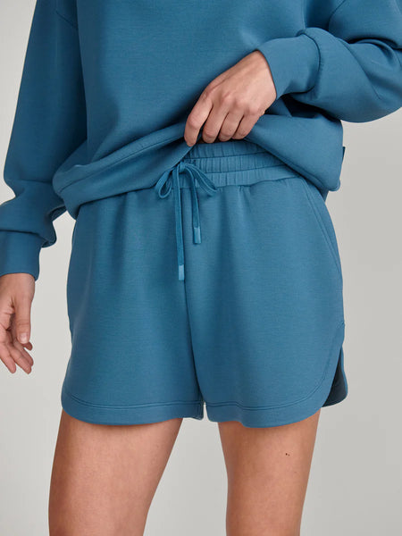 Coulter High Rise Short 3.5 - Mallard Blue