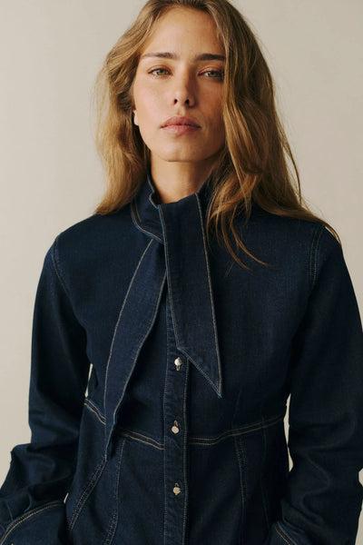 Alpine Blouse - After Dark