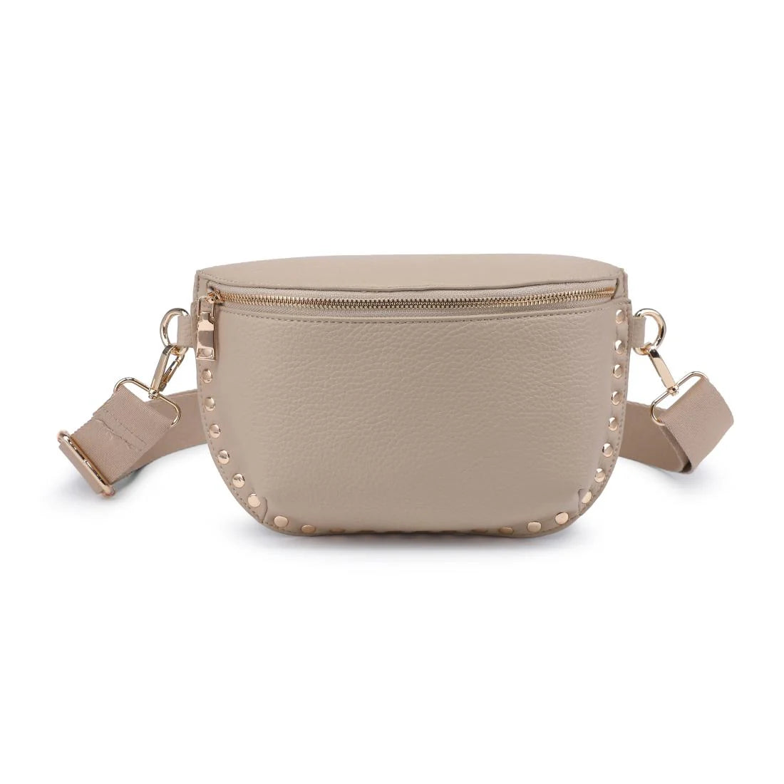Gizelle Belt Crossbody Bag - Natural