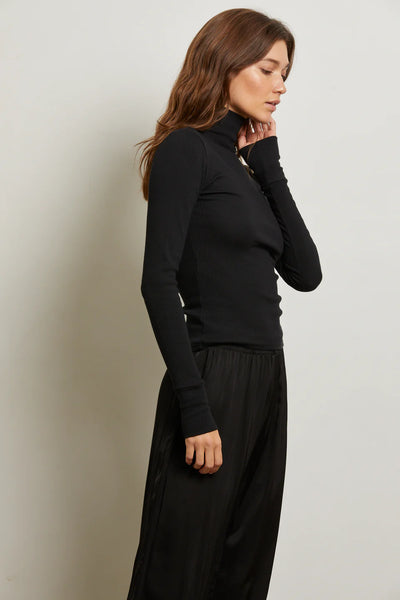 Hayden Turtleneck - True Black
