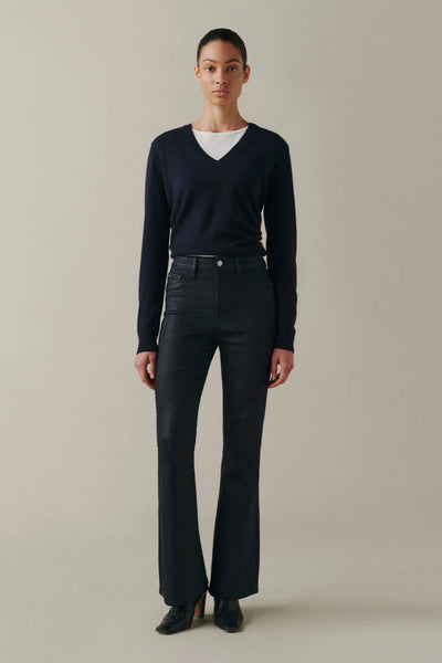 Austin Stretch Bootcut Jeans - Coated Knight