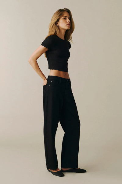 BNA Soft Curve Barrel Jeans - Girls Night