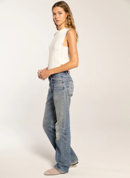Mason Open Side Top - Parchment
