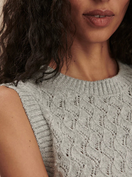 Hazen Knit Tank - Grey Melange