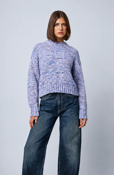 Hattie Sweater - Violet Fog