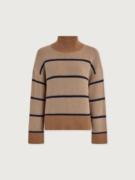 Holland Knit Sweater - Mid Tan