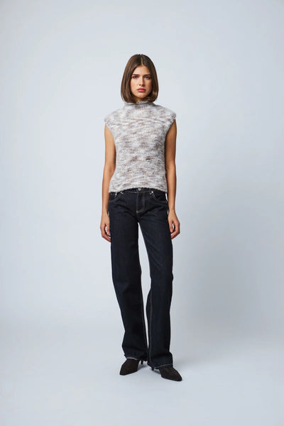 Nellie Sleeveless Sweater - Canadian Lynx