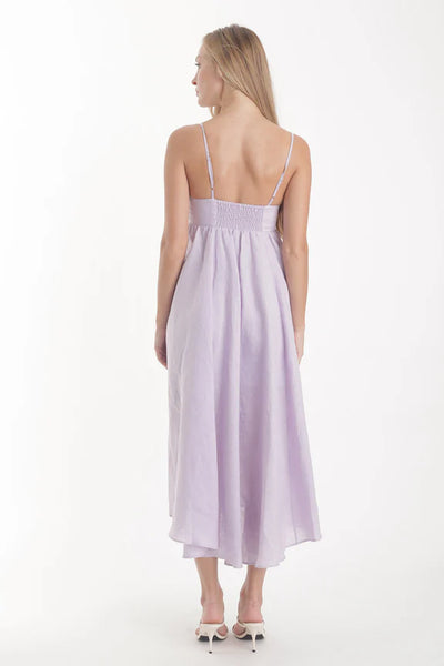 Mora Solid Dress - Lavender