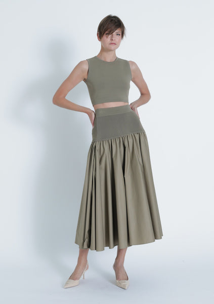 Riley Knit Set - Khaki