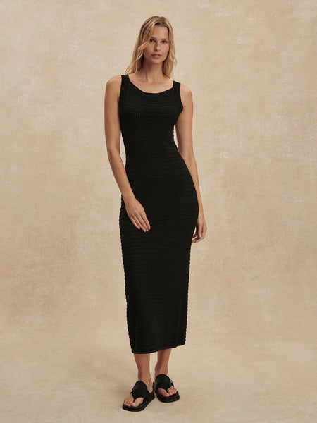 Cusack Knit Dress - Black