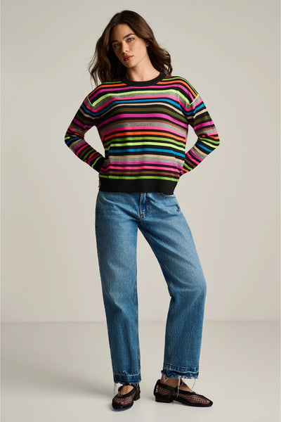 Hype The Stripe - Black Multi