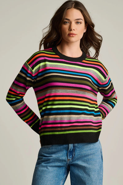 Hype The Stripe - Black Multi