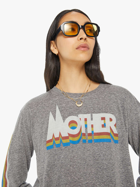 Long Sleeve Cut Off Tee - Mother Prism