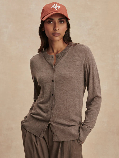 Fairfax Knit Cardigan - Cinder Marl