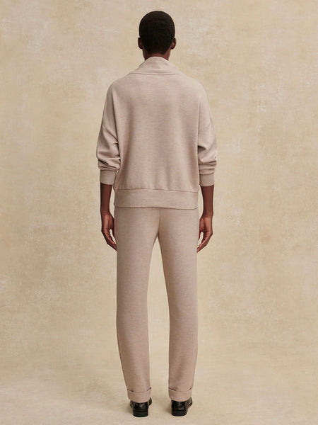 The Rolled Cuff Pant 28.5" - Taupe Marl