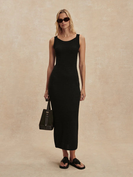 Cusack Knit Dress - Black