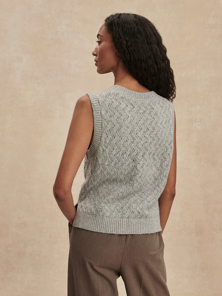Hazen Knit Tank - Grey Melange