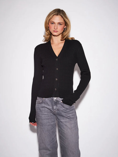 Maura Cardigan - Caviar