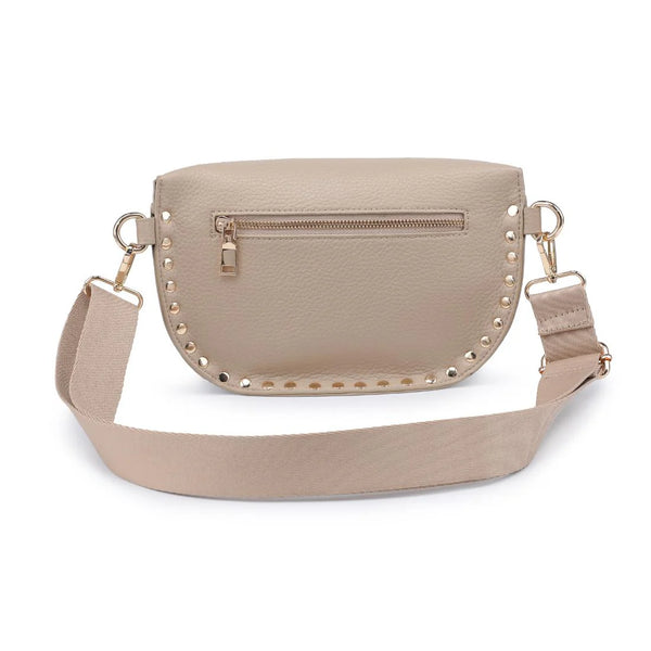 Gizelle Belt Crossbody Bag - Natural