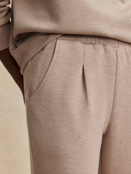 The Rolled Cuff Pant 28.5" - Taupe Marl