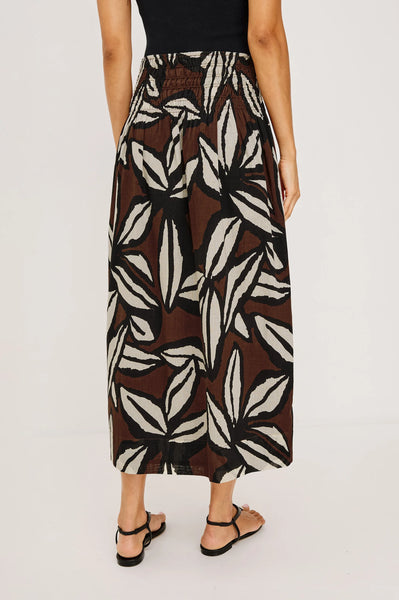 Alessa Skirt - Cocoa Floral