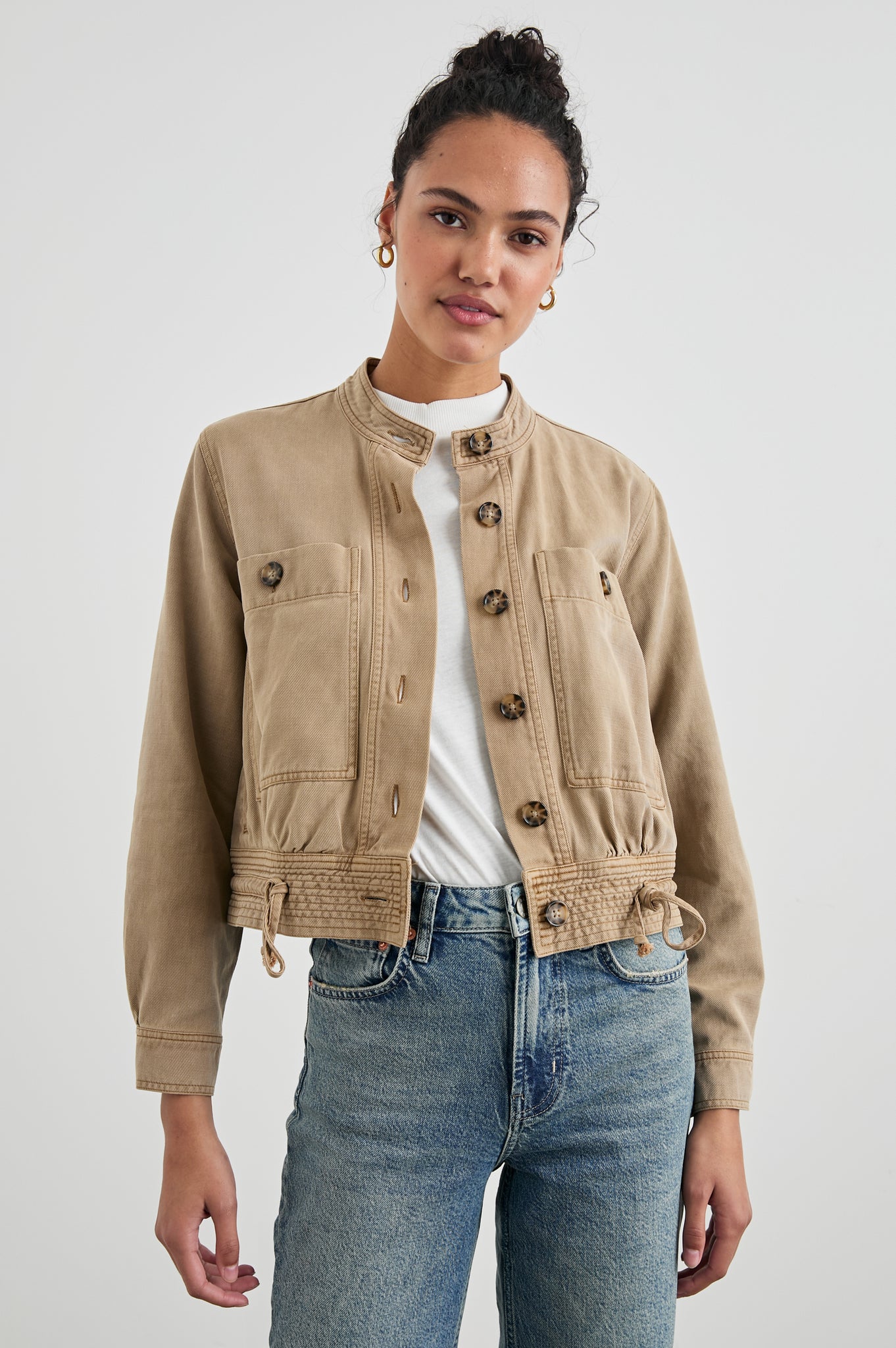 Alma Jacket - Washed Camel