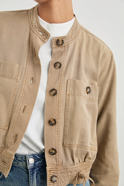 Alma Jacket - Washed Camel