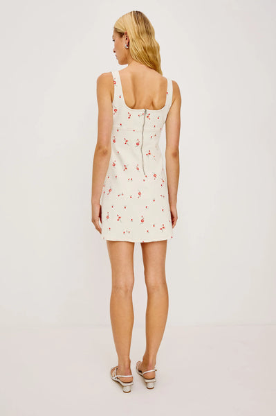 Altadena Dress - Ecru Romantic Floral