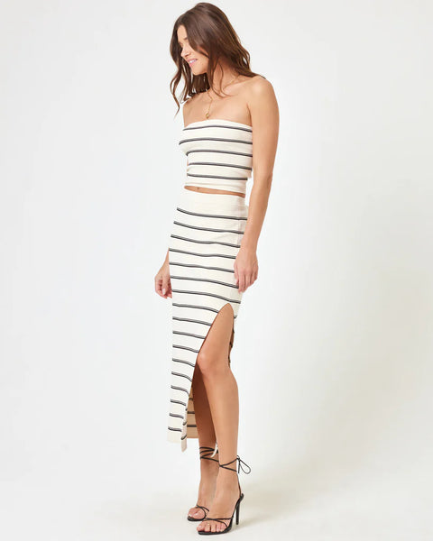 Amalfi Skirt - Mykonos Stripe