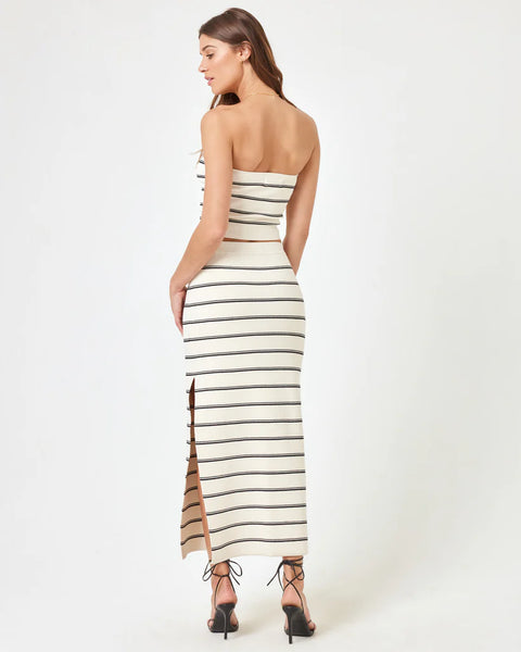 Amalfi Tube Top - Mykonos Stripe