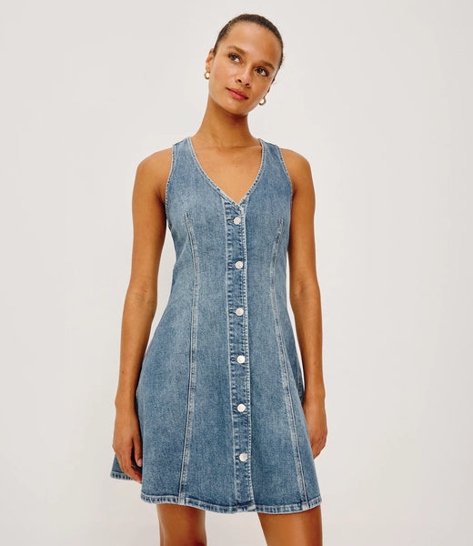 Anaheim Dress - Heritage Blue