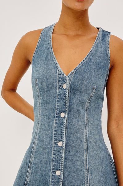 Anaheim Dress - Heritage Blue