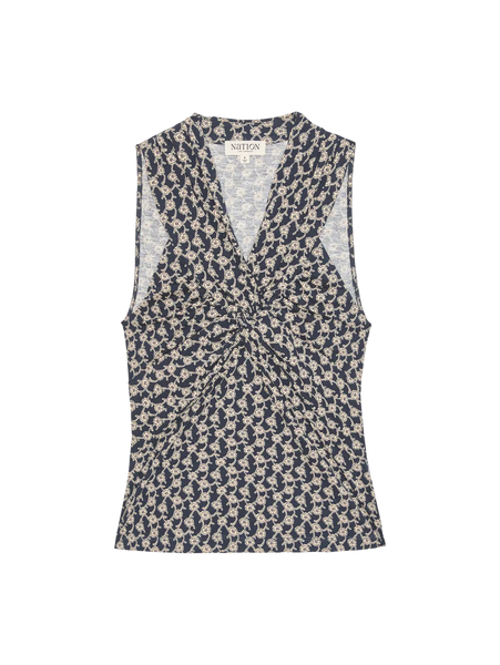 Anais Halter Tank - Tuscan Floral