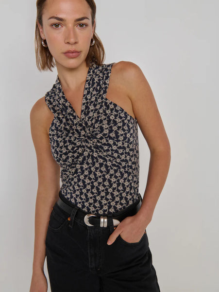 Anais Halter Tank - Tuscan Floral