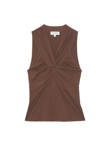 Anais Halter Tank - Cocoa