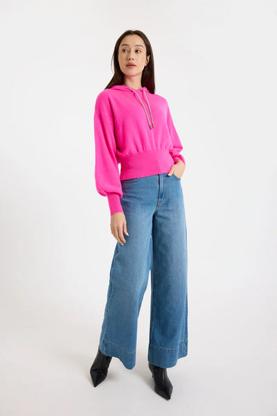 Hilary Hoodie  - Sassy Pink