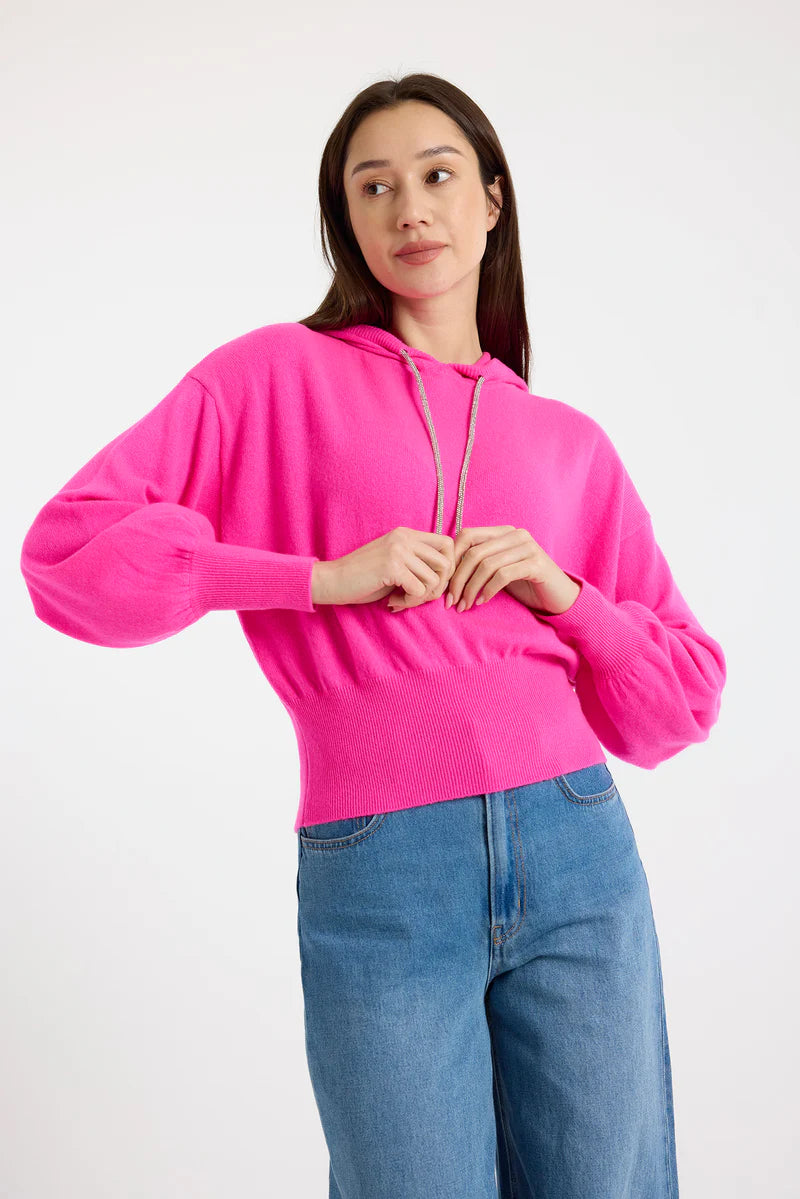 Hilary Hoodie  - Sassy Pink
