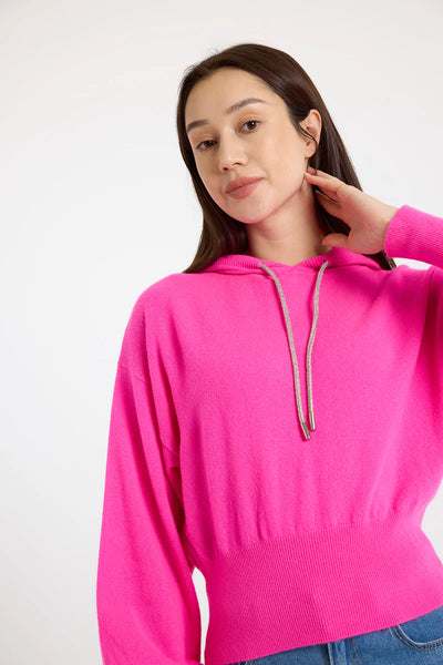 Hilary Hoodie  - Sassy Pink