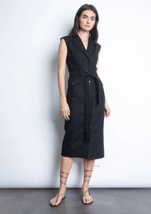 Airim Midi Dress - Black