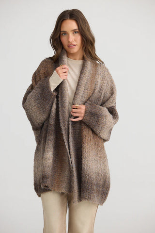 Amara Cardigan - Chocolate