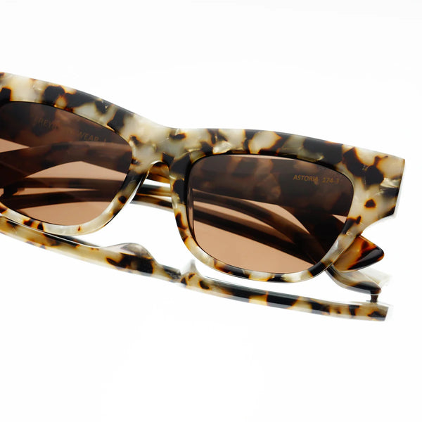 Astoria Cat Eye Sunglasses - Brown Pearl