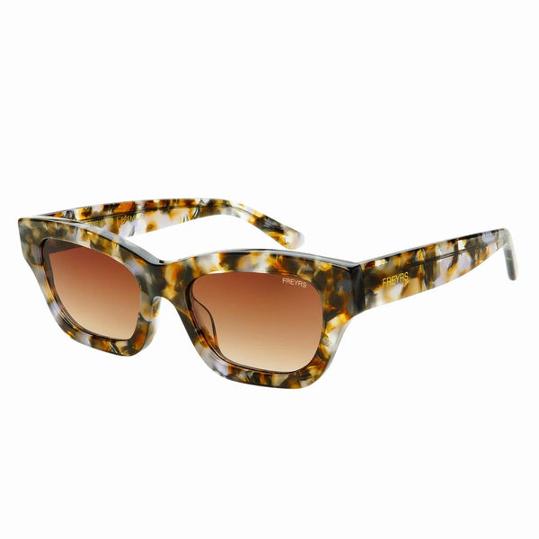 Aurora Cat Eye Sunglasses - Brown Pearl