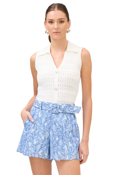 Ainsley Shorts - Blue Steel