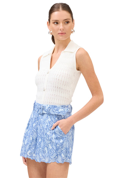 Ainsley Shorts - Blue Steel