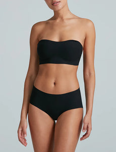 Butter Soft-Support Strapless Bralette - Black