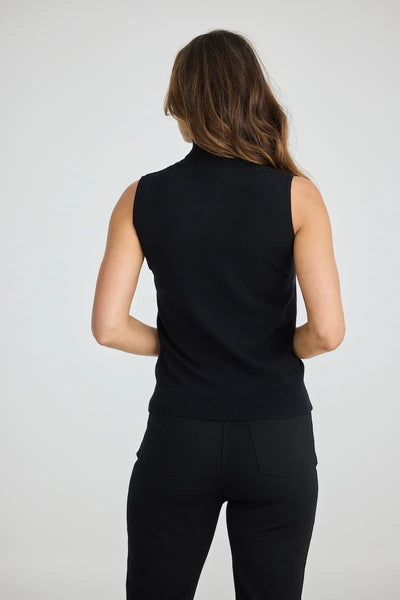 Skye Knit Top - Black
