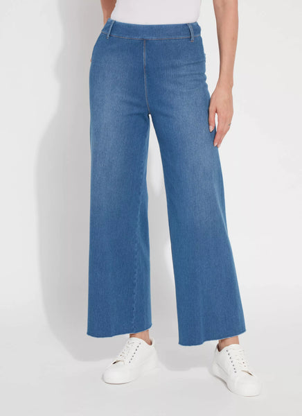 Erin Wide Leg Denim - Mid Wash